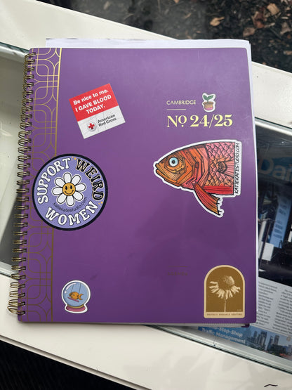 Red Fish Head, Sticker