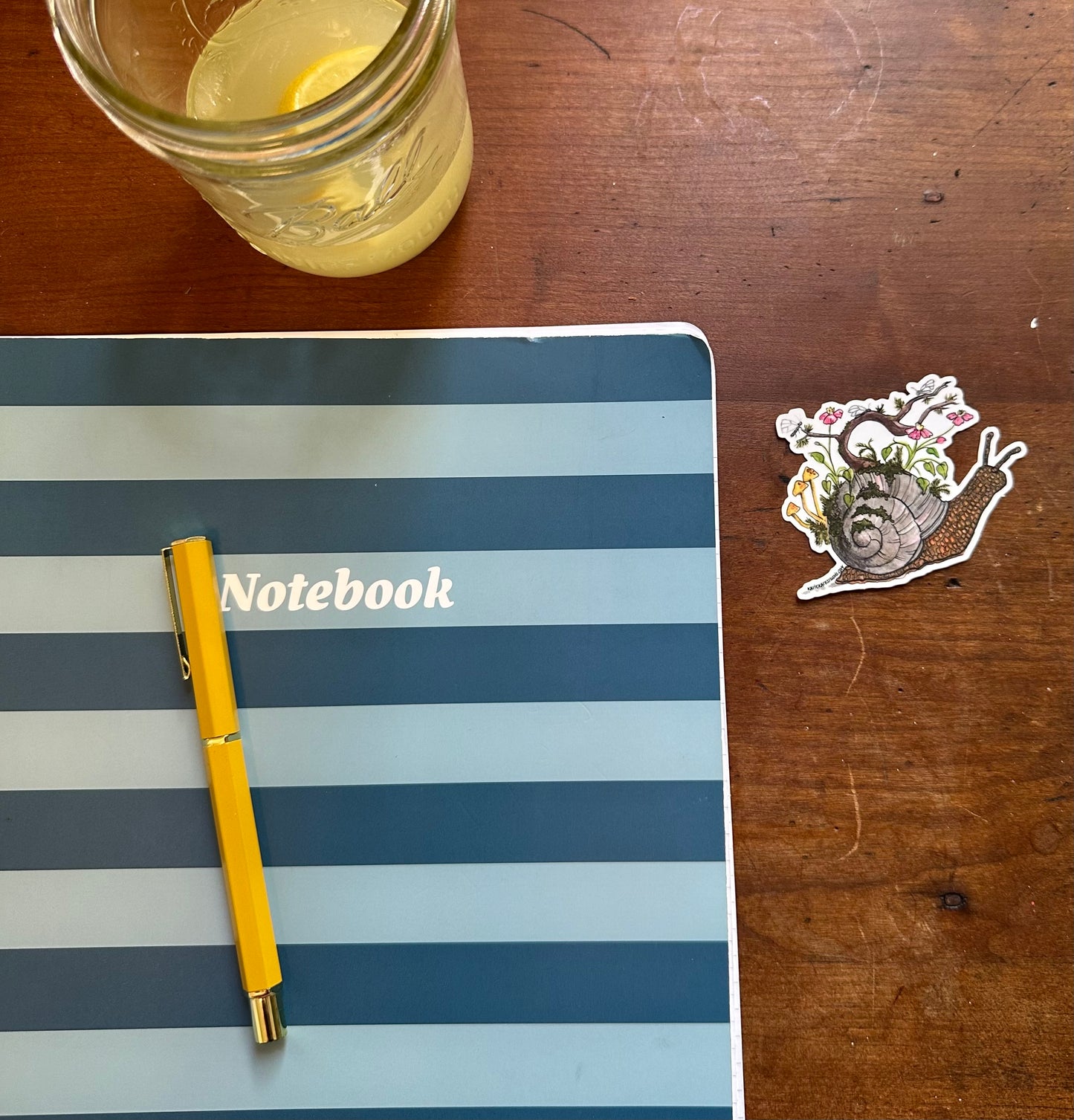 Earth Snail, Sticker