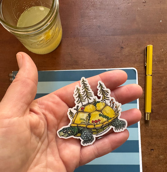 Earth Turtle, Sticker