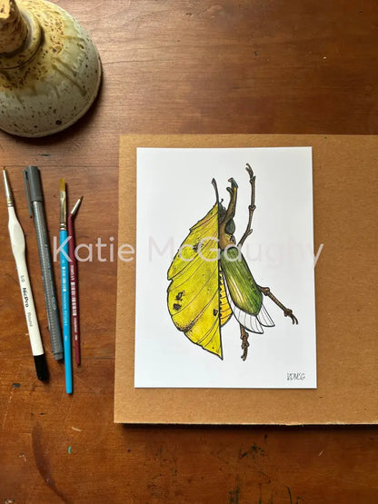 June bug leaf Print Print